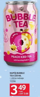 Napój Bubble Tea 320 ml • różne rodzaje promocja w Selgros