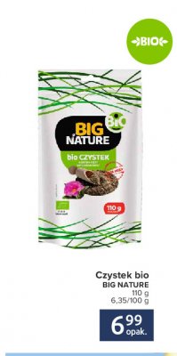 Czystek bio Big nature promocja