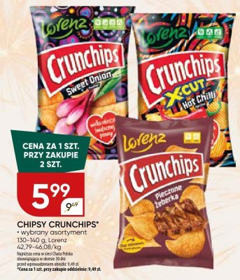 Chipsy Crunchips promocja w Chata Polska