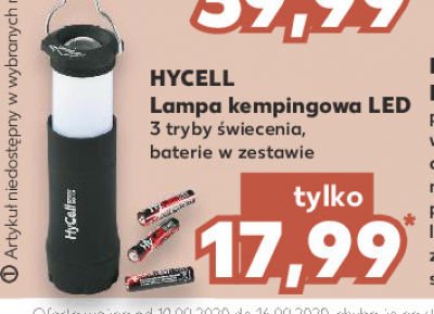 Lampa kempingowa Hycell promocja