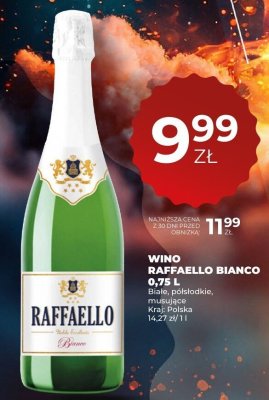 Wino Raffaello Bianco 0,75L promocja w Duży Ben