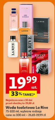 Woda toaletowa promocja w Auchan