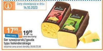 Ser gouda holenderska Serovia promocja