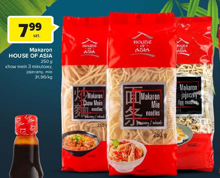 Makaron chow mein House of asia promocje