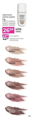 Satynowe cienie sypkie 3 g promocja w NEONAIL & NEO MAKE UP
