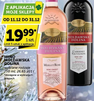 Wino Moldawska Dolina różane rodzaje promocja w ABC