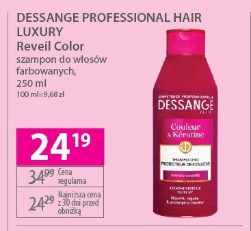 Szampon do włosów Dessange reveil color promocja