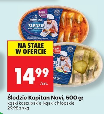 Śledzie kęski kaszubskie 500 g  promocja w Biedronka