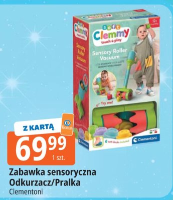 Zabawka sensoryczna Odkurzacz/Pralka Clementoni promocja w Leclerc