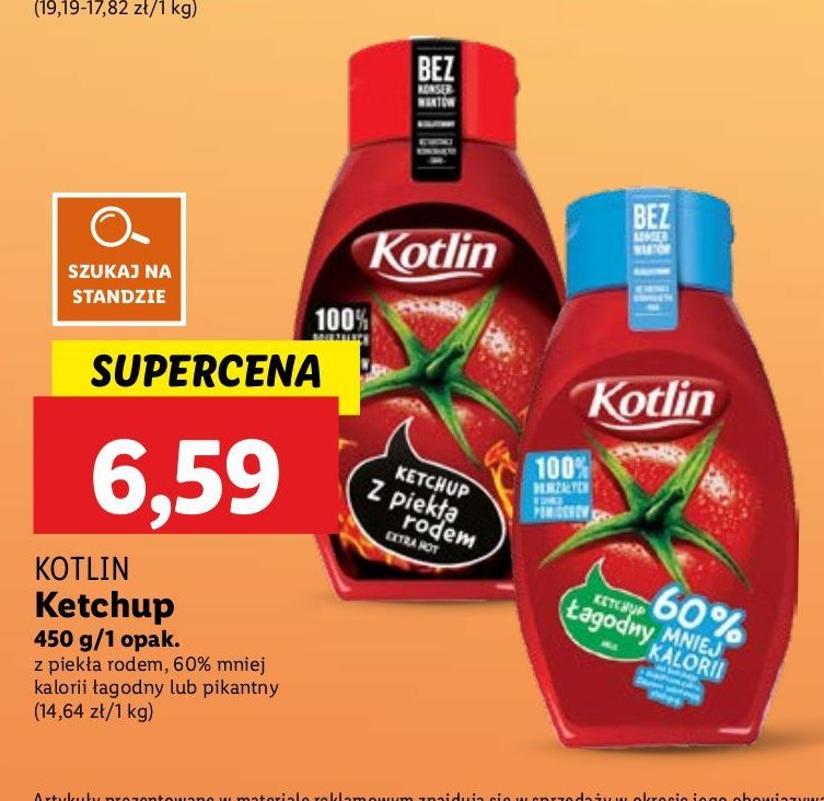 Ketchup pikantny z piekła rodem Kotlin promocja