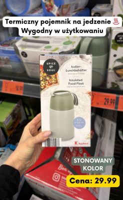 Termiczny pojemnik na jedzenie promocja w Kaufland