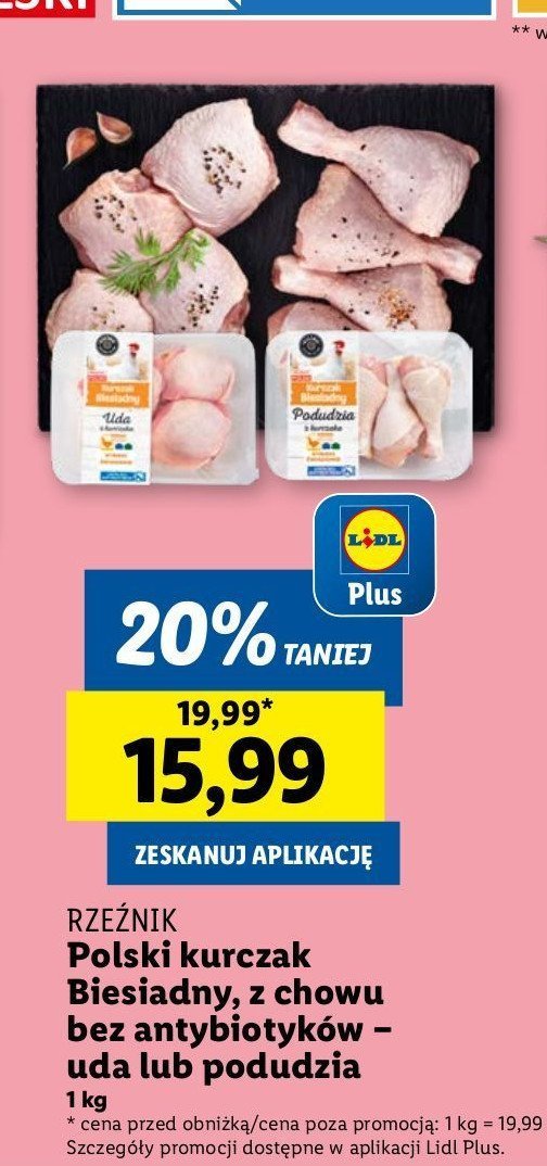 Podudzie z kurczaka biesiadnego Rzeźnik codzienna dostawa promocja