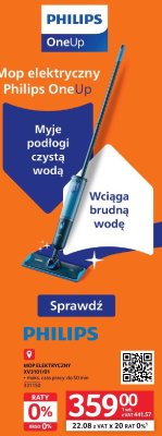 Mop elektryczny Philips OneUp XV3101/01 promocja w Selgros
