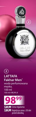 Woda perfumowana LATTAFA Fakhar Men męska 100 ml promocja w Hebe