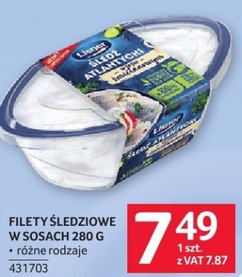 Filety śledziowe w sosach promocja w Selgros