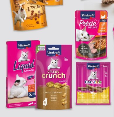 Przysmaki dla kota Vitakraft Crispy Crunch Healthy Anti Hairball promocja w POLOmarket