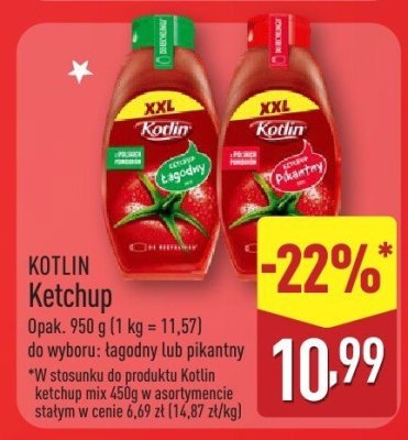 Ketchup pikantny promocja w Aldi