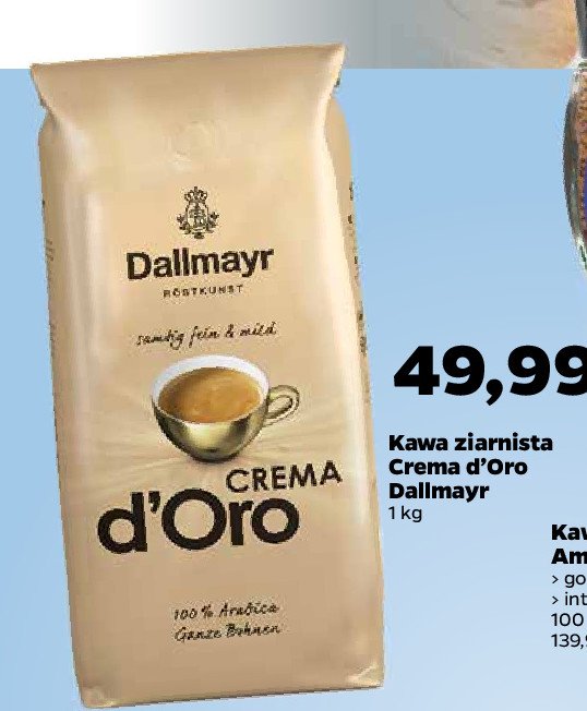 Kawa Dallmayr crema d'oro promocje