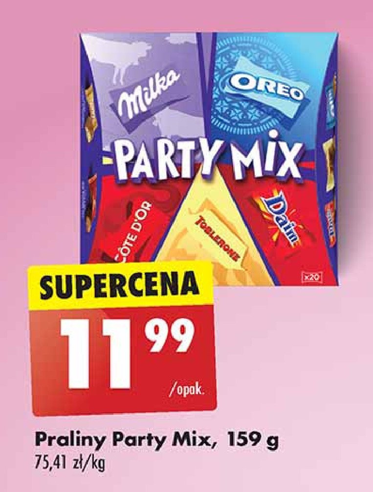 Praliny mix box Milka favourites promocja