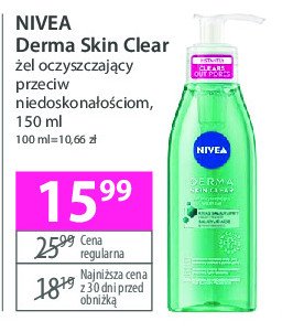 Żel do mycia twarzy peelingujący przeciw niedoskonałościom Nivea face essentials promocja