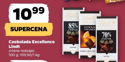 Czekolada Excellence (różne rodzaje) promocja w Netto
