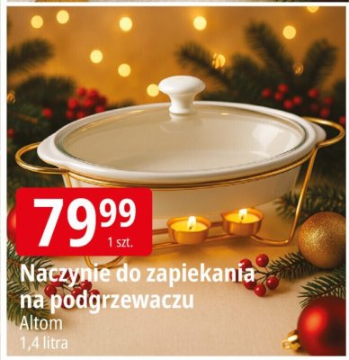 Naczynie do zapiekania na podgrzewaczu Altom promocja w Leclerc