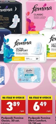 Podpaski normal Femina classic promocja
