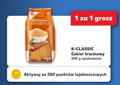 Cukier trzcinowy 500 g promocja w Kaufland