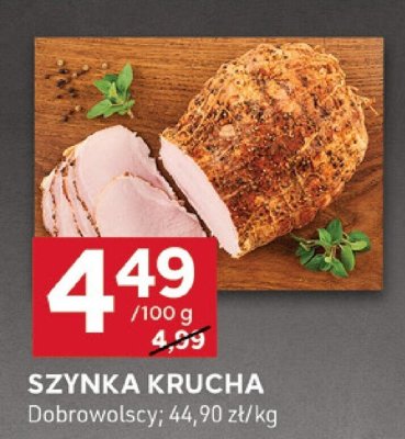 Szynka krucha promocja w Stokrotka
