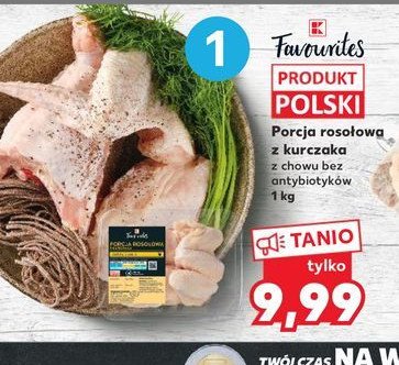 Porcja roso艂owa z kurczaka K-classic favourites promocja