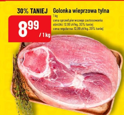 Golonka wieprzowa tylna promocja w POLOmarket