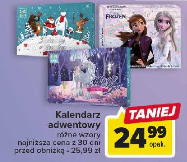 Kalendarz adwentowy magic box promocja