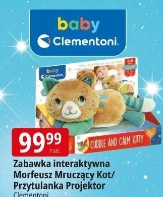 Zabawka interaktywna Morfeusz Mruczący Kot/Przytulanka Projektor Clementoni promocja w Leclerc