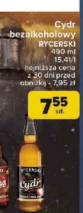 Cydr Rycerski promocja