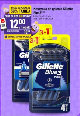 Maszynka do golenia Gillette Blue3 promocja w POLOmarket