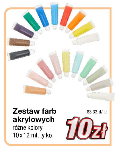 Farby akrylowe promocja