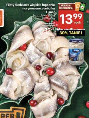 Filety śledziowe promocja w Delikatesy Centrum