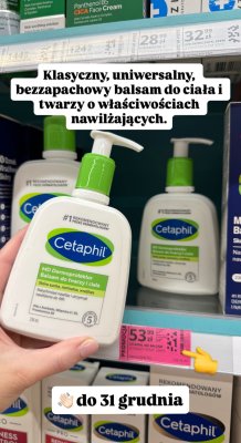 Balsam do ciała i twarzy  promocja w Hebe