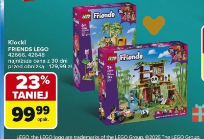 Klocki LEGO FRIENDS LEGO 42666, 42648 promocja w Carrefour