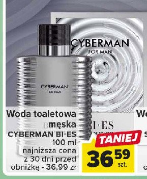 Woda toaletowa Bi-es cyberman promocja
