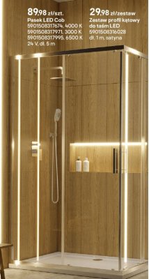 Pasek LED Cob promocja w Castorama