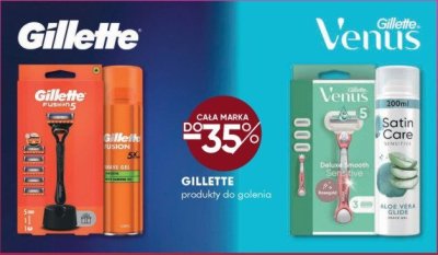 GILLETTE produkty do golenia promocja w Super-Pharm