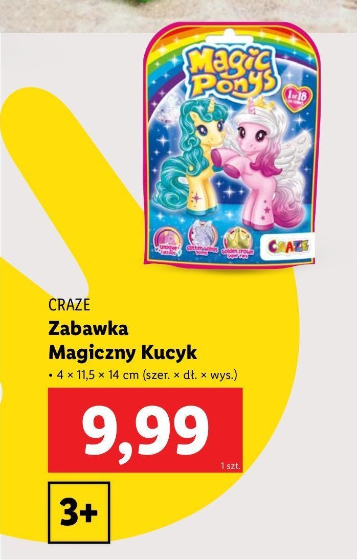 Zabawka magiczny kucyk Craze promocja