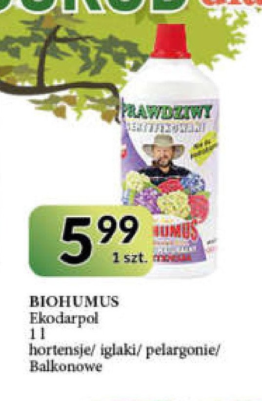 Nawóz do roślin balkonowych Biohumus promocja