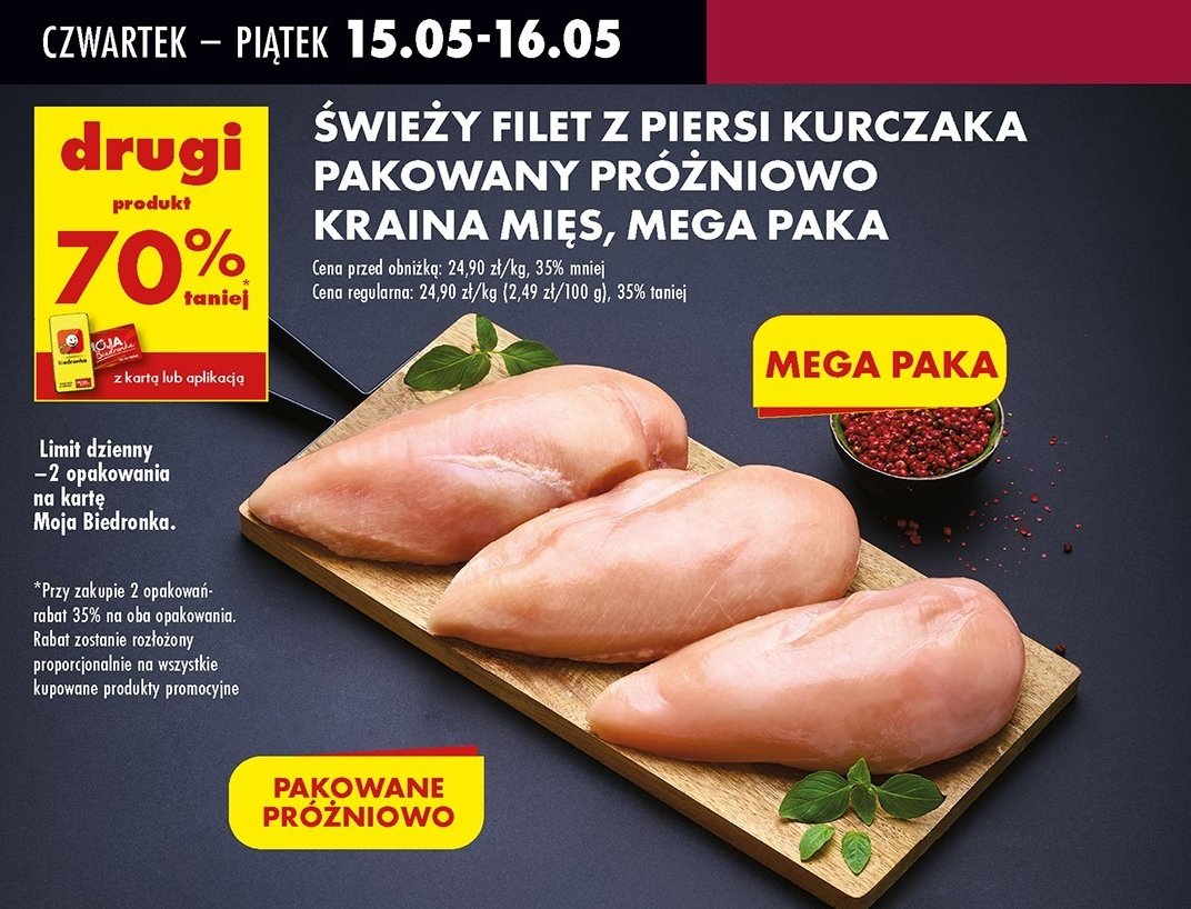 Filet z piersi kurczaka Kraina mi臋s promocja