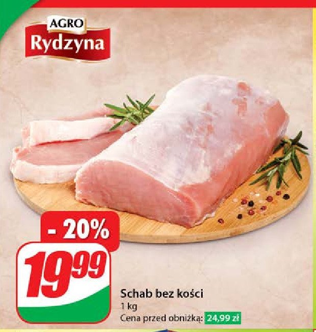 Schab bez kości Agro rydzyna promocja