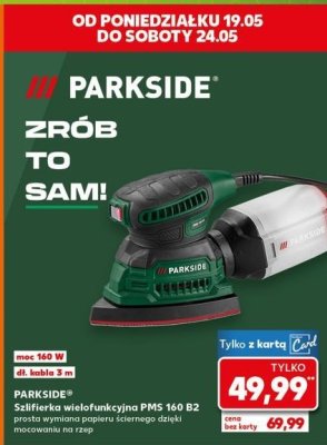 Szlifierka ręczna 160w Parkside promocja