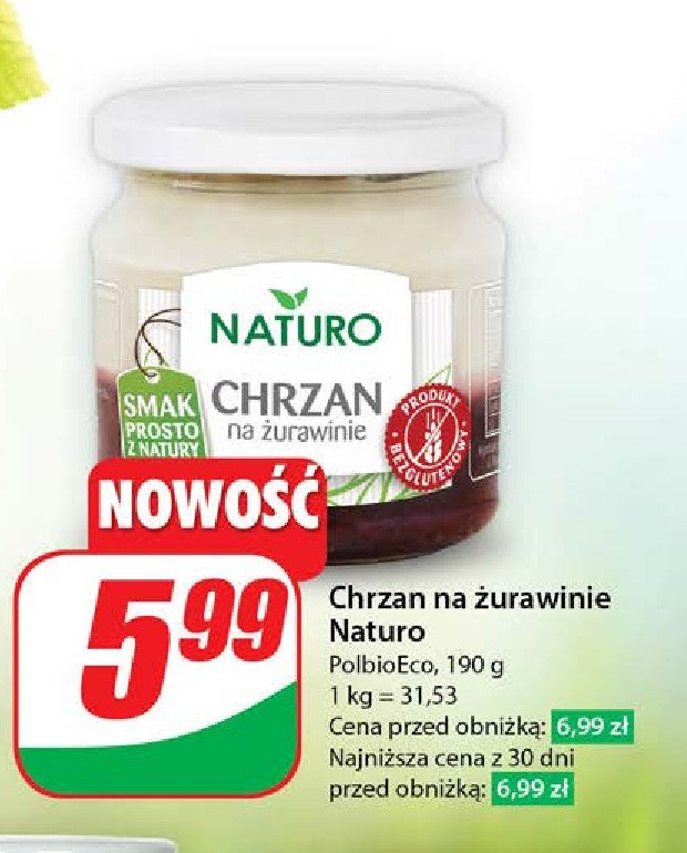 Chrzan na 偶urawinie Naturo promocja