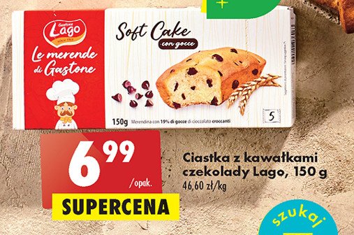 Ciastka z kawa艂kami czekolady Gastone lago promocja