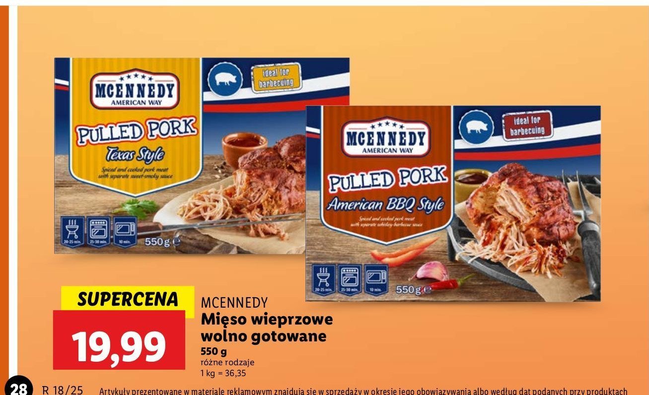 Mi臋so wieprzowe wolnogotowane Mcennedy promocja